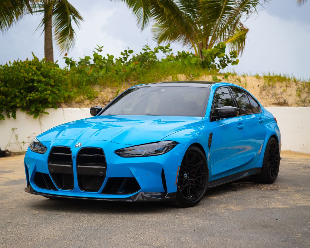 BMW M3 Competition Blue